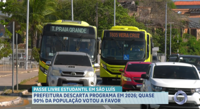 Passe Livre Estudantil não será implantado em 2026 em São Luís