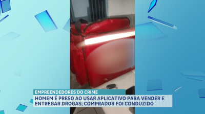 Suspeito é preso ao usar App de entrega para vender drogas em Ribamar