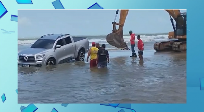 Atolamento de veículos em praias pode ser evitado com atenção à maré e às regras locais