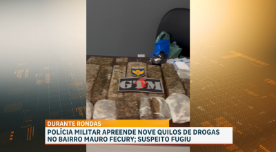 Polícia apreende quase 10 kg de drogas no bairro Mauro Fecury II