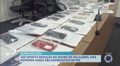 Maranhão registra queda nos roubos de celulares em 2025