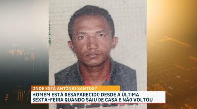 Família busca por informações de homem desaparecido há quase uma semana