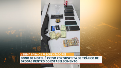 Idoso é preso por suspeita de tráfico de drogas dentro de motel em Timon