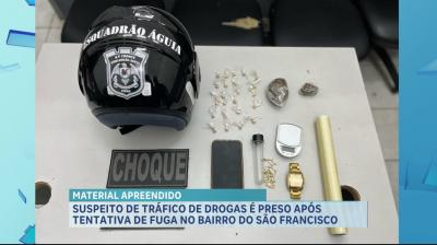 Preso suspeito de tráfico de drogas no São Francisco, em São Luís