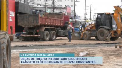 Prefeitura realiza alteração de transito temporária na Av. Guajajaras, em São Luís