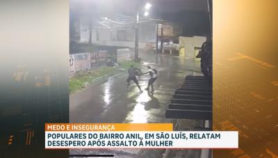 Polícia investiga caso em que mulher sofre tentativa de assalto, no bairro Anil