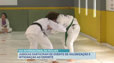 Dia Internacional da Mulher tem ação voltada para judocas femininas