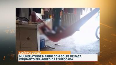 Polícia diz que mulher suspeita de esfaquear marido agiu em legítima defesa