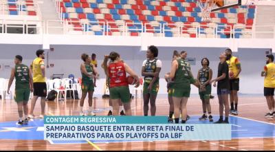 Sampaio basquete se prepara para encarar o Cerrado pela Liga de Basquete Feminino