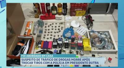 Homem é morto em troca de tiros com a polícia em Presidente Dutra