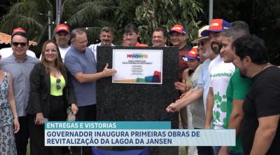 Governo do Maranhão entrega obras de urbanização na Lagoa da Jansen, na capital