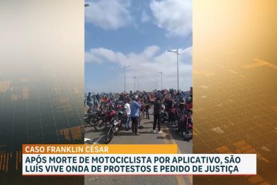 São Luís vive onda de protestos e pedidos de segurança após morte de motociclista por App