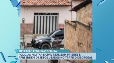 Operação combate tráfico de drogas em Pedreiras, no MA