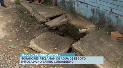 Moradores do Coroadinho reclamam de problemas de infraestrutura na Rua da Vitória