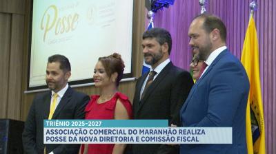 Associação Comercial do MA realiza posse da nova diretoria para triênio 2025-2027