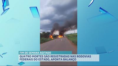 PRF registra 6 acidentes e 4 mortes nas rodovias federais que cortam o MA