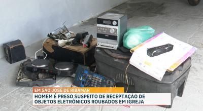 Polícia prende suspeito de receptação de objetos furtados de igreja na Grande Ilha