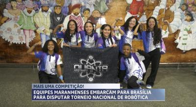 Alunos do SESI-MA se preparam para Competição Nacional de Robótica em Brasília