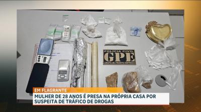 Tráfico de drogas: Polícia Civil prende mulher em Codó