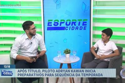 Esporte Cidade: após título, piloto Adryan Kawan inicia preparativos para sequência da temporada