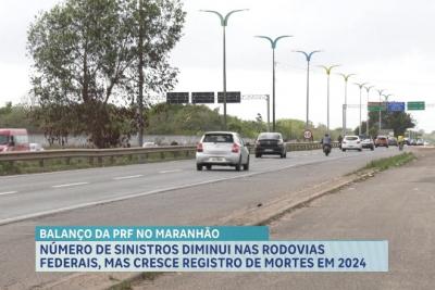 Número de acidentes diminui nas rodovias federais, mas cresce registro de mortes em 2024