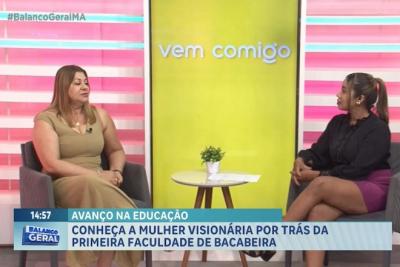 Vem Comigo: Núbia Costa fala sobre inclusão educacional no interior do Maranhão