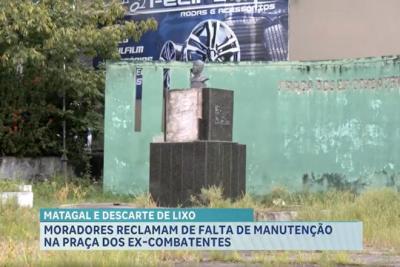 Moradores denunciam abandono de praça no Retiro Natal
