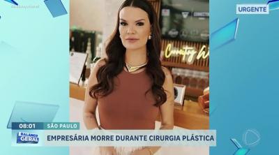 Empresária de 40 anos morre durante lipoaspiração em hospital de SP