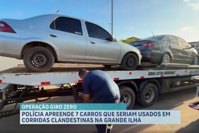 Polícia apreende veículos usados em rachas e manobras perigosas em São Luís