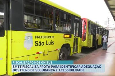 Fiscalização da frota de ônibus busca melhorar transporte público em São Luís
