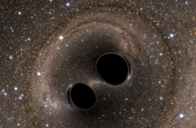 Cientistas registram maior fusão de buracos negros massivos da história