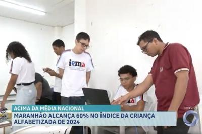 Maranhão supera média nacional no Índice Criança Alfabetizada
