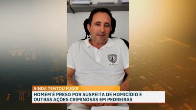 Polícia Civil conduz suspeito de homicídios e roubos em Pedreiras