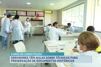Curso de capacitação reforça preservação de acervos no Arquivo Público do Maranhão