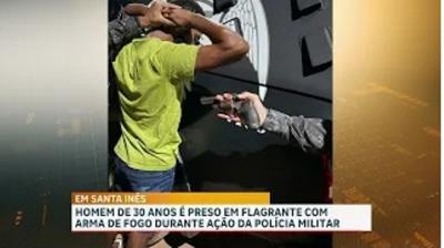 Suspeito é preso com arma de fogo adulterada em Santa Inês, no MA