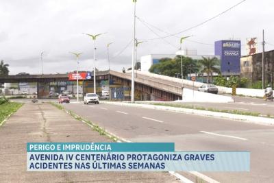 Avenida IV Centenário protagoniza graves acidentes nas últimas semanas