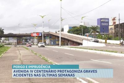 Avenida IV Centenário protagoniza graves acidentes nas últimas semanas 