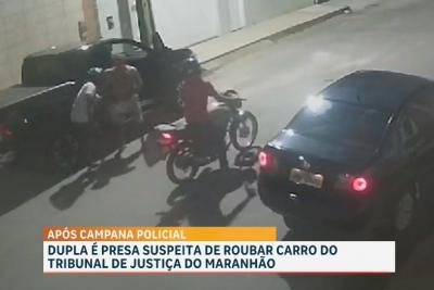 PM recupera carro roubado do Tribunal de Justiça do Maranhão