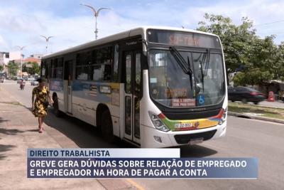 Greve dos rodoviários impacta rotina e pode gerar descontos para trabalhadores