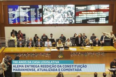 Assembleia Legislativa lança reedição da Constituição Maranhense em comemoração aos 190 anos