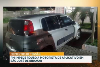 PM impede roubo a motorista de aplicativo em São José de Ribamar