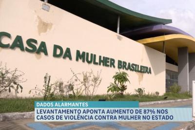 Levantamento aponta aumento de 87% nos casos de violência contra mulher no Maranhão