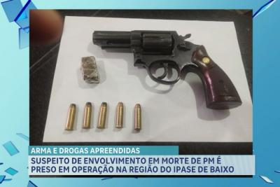 Dois homens são presos com arma e drogas em operação no bairro Ipase de Baixo