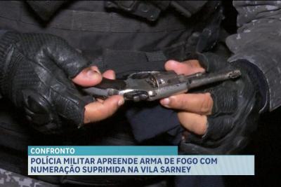 Polícia Militar apreende arma de fogo com numeração suprimida no bairro Vila Sarney