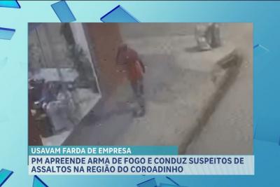 Suspeitos de assalto são detidos no bairro Coroadinho, em São Luís