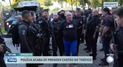 Traficante Celsinho da Vila Vintém é preso em operação policial no Rio