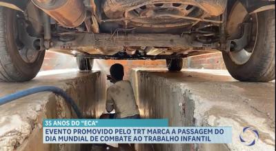 Evento marca passagem do dia Mundial de Combate ao Trabalho Infantil