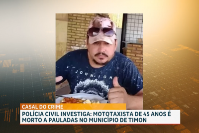 Timon: casal é suspeito de envolvimento em morte de mototaxista