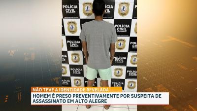 Polícia conduz suspeito de homicídio no Alto Alegre do Maranhão