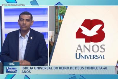 Igreja Universal completa 48 anos: pastores destacam trajetória em entrevista ao Balanço Geral